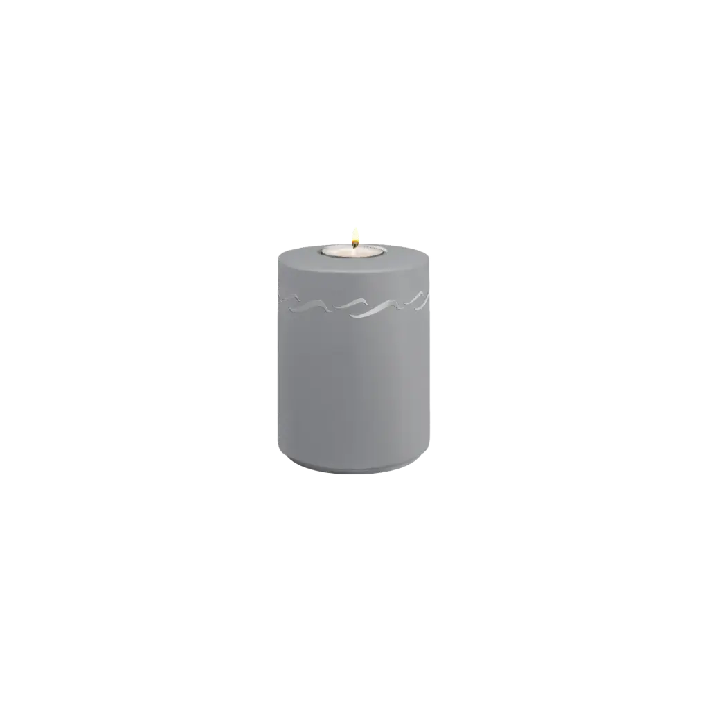 AQUA BRISE BIO-LEHM Memory flanell silber
