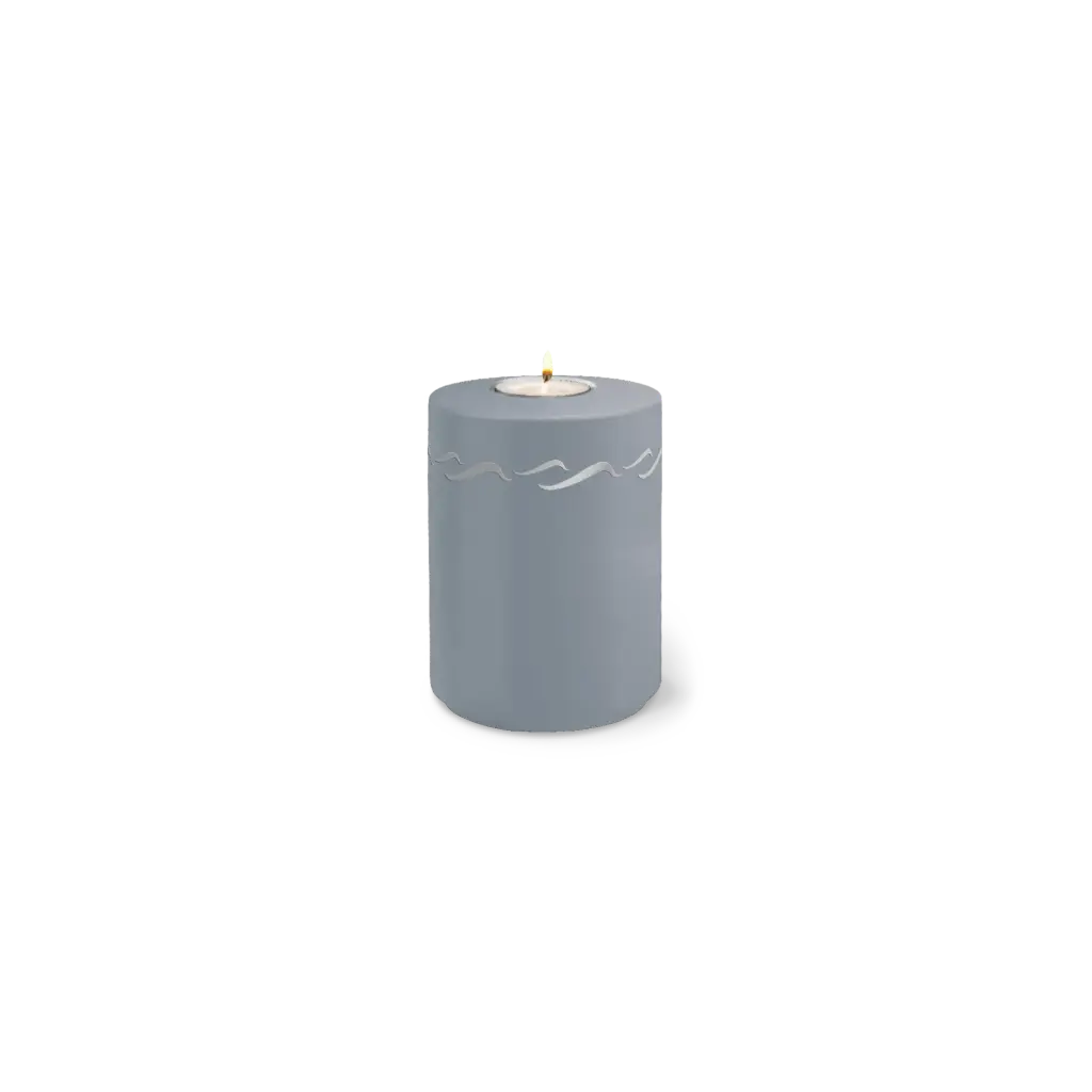 AQUA BRISE BIO-LEHM Memory taubenblau silber