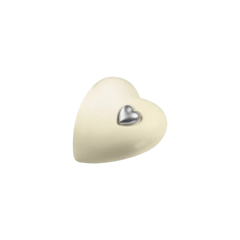 AQUA HERZ BIO-LEHM Memory sandbeige silber