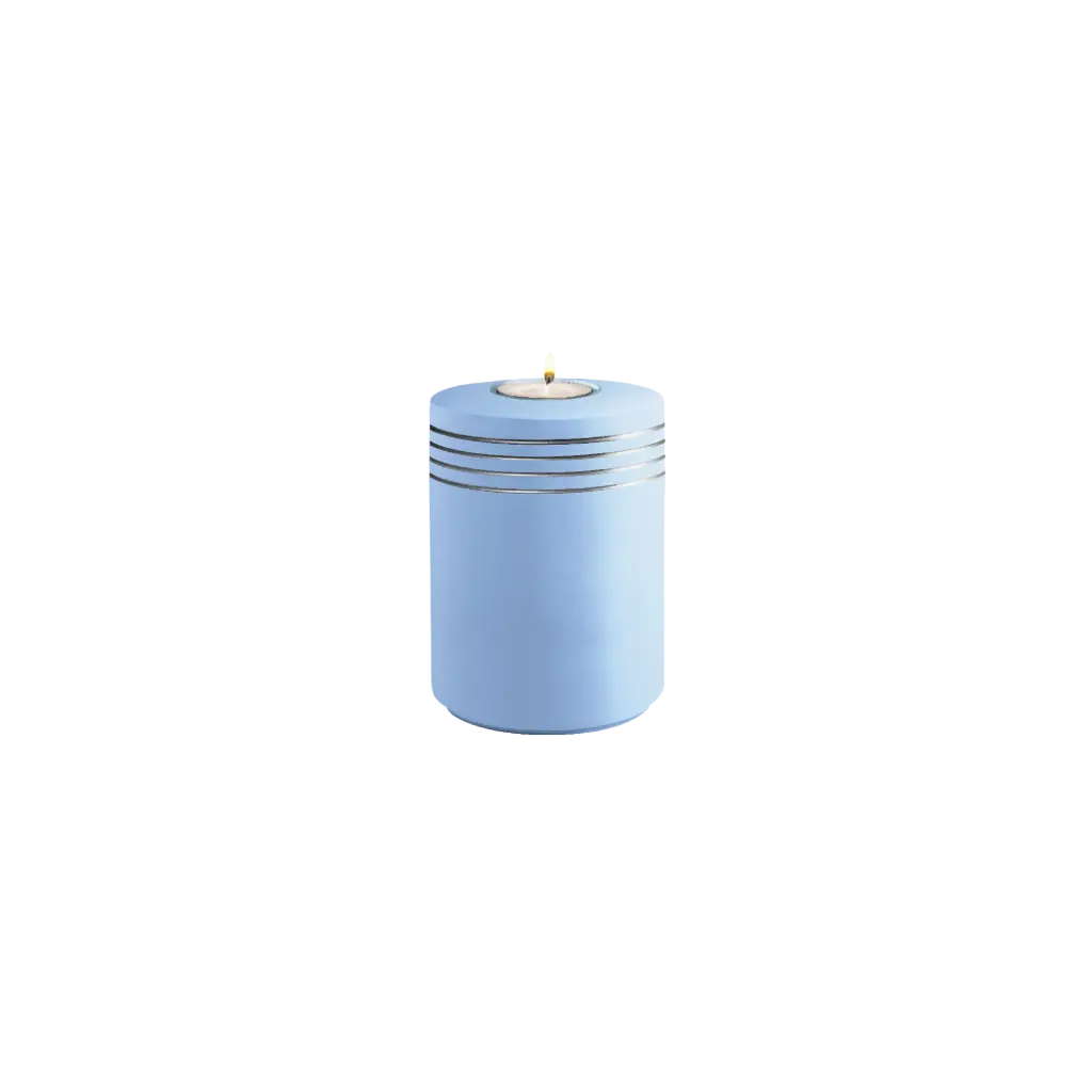 AQUA NOVA BIO-LEHM Memory atlantikblau silber
