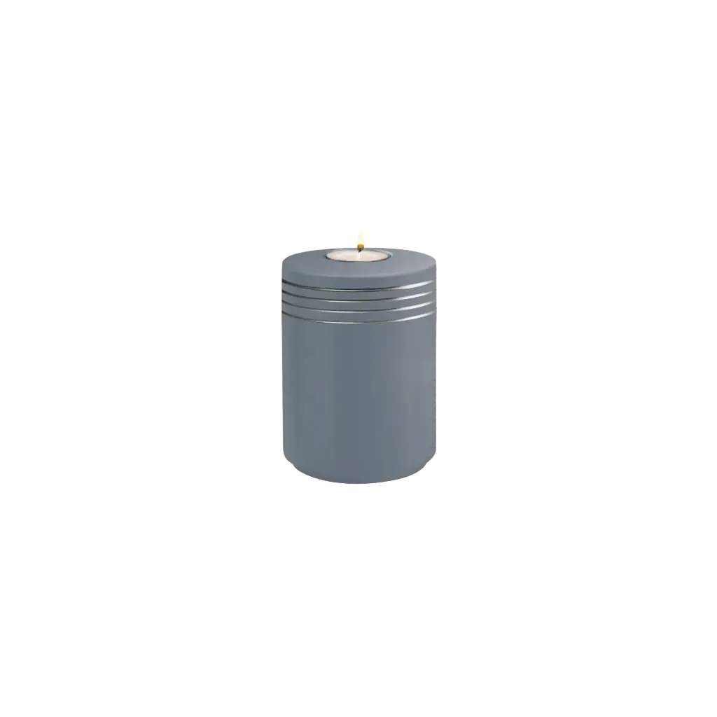 AQUA NOVA BIO-LEHM Memory taubenblau silber
