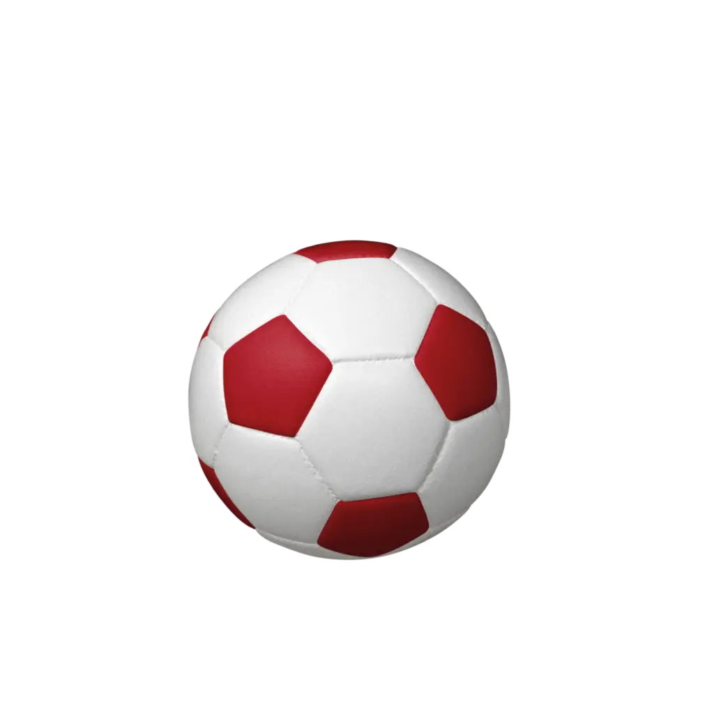 FUSSBALL BIO-LEHM Urne rot-weiß