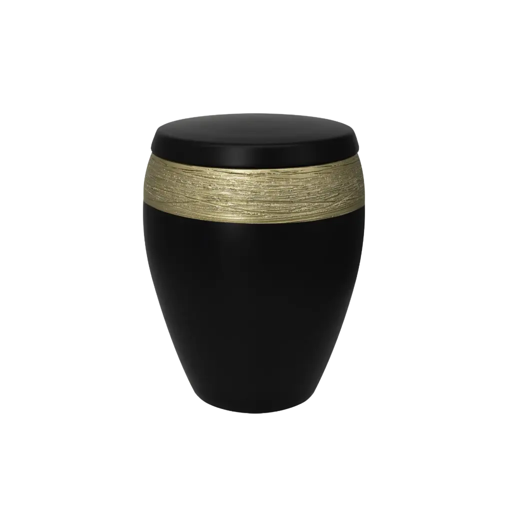 LUXOR SEMI OMEGA BIO-LEHM Urne basalt gold