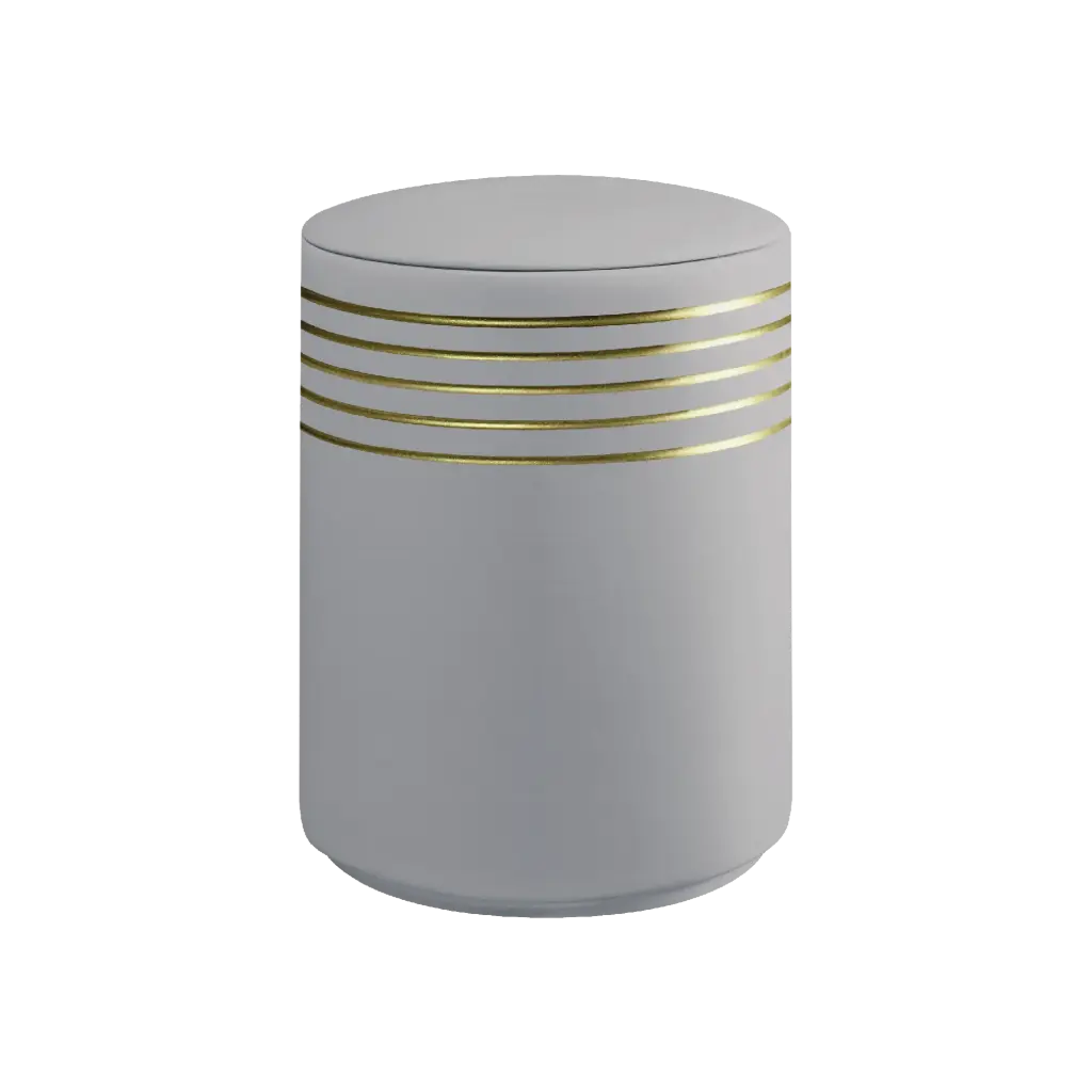 NOVA BIO-LEHM Urne flanell gold