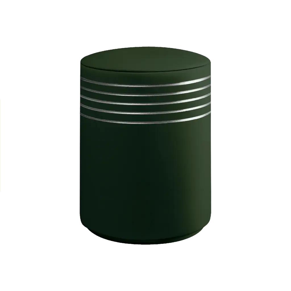 NOVA BIO-LEHM Urne jade silber