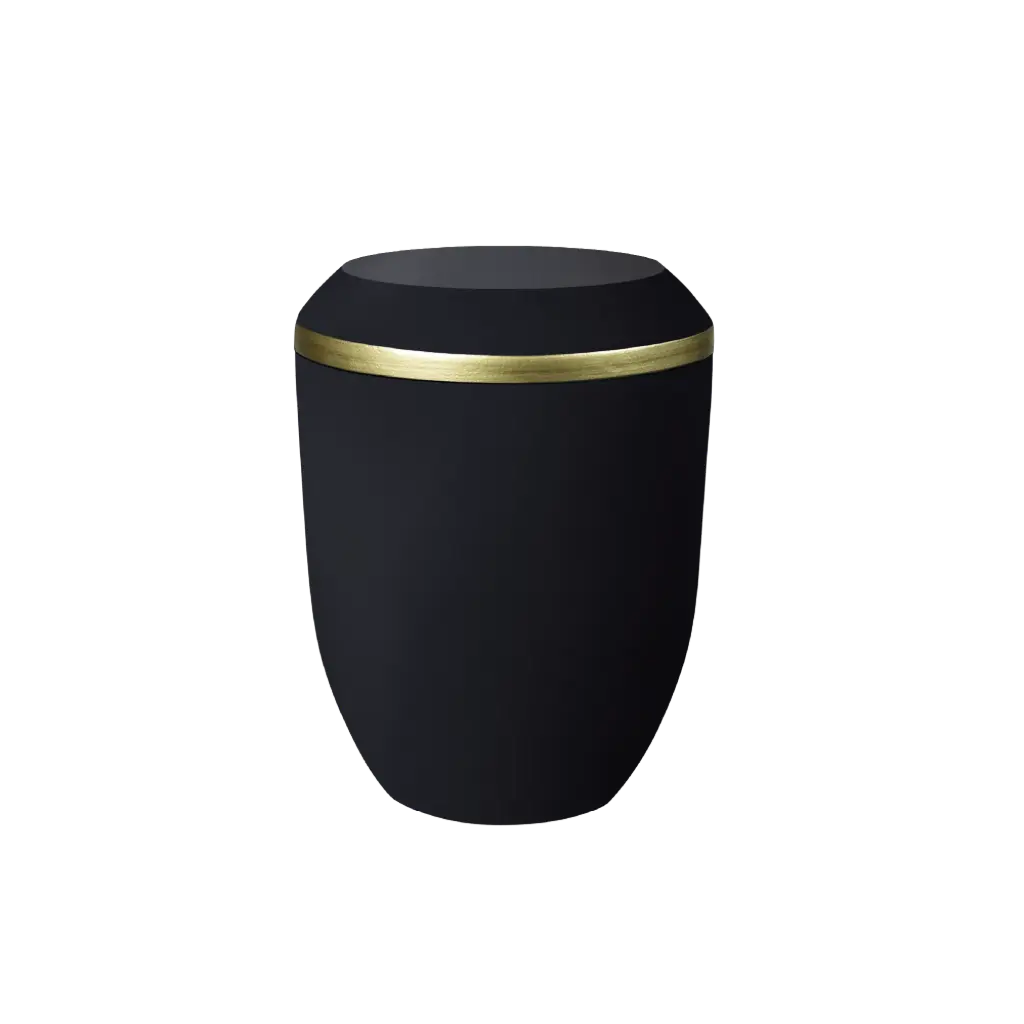 OPUS BIO-LEHM Urne basalt gold