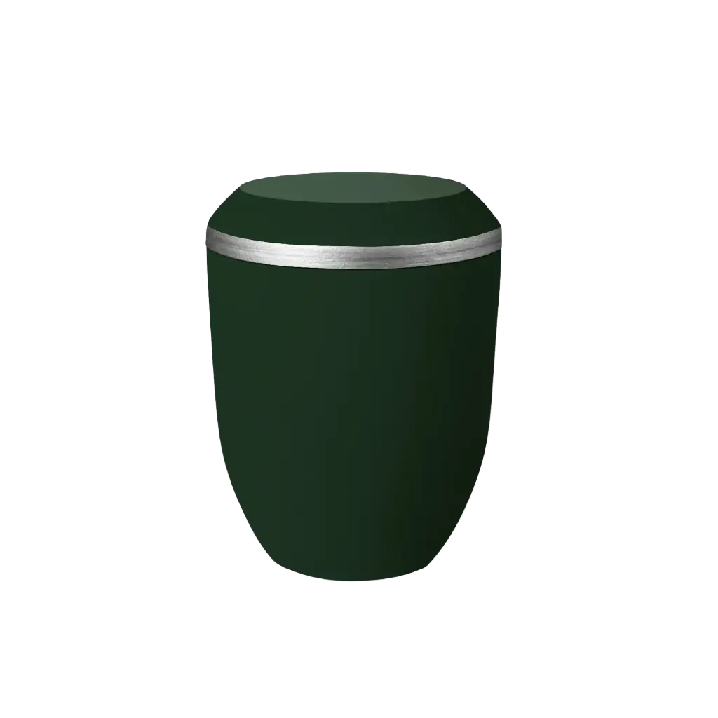 OPUS BIO-LEHM Urne jade silber