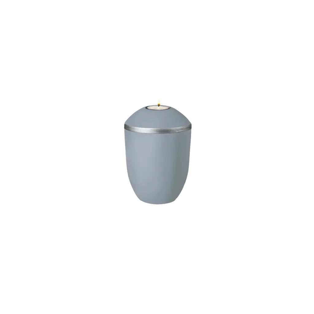 OPUS BIO-LEHM Memory taubenblau silber