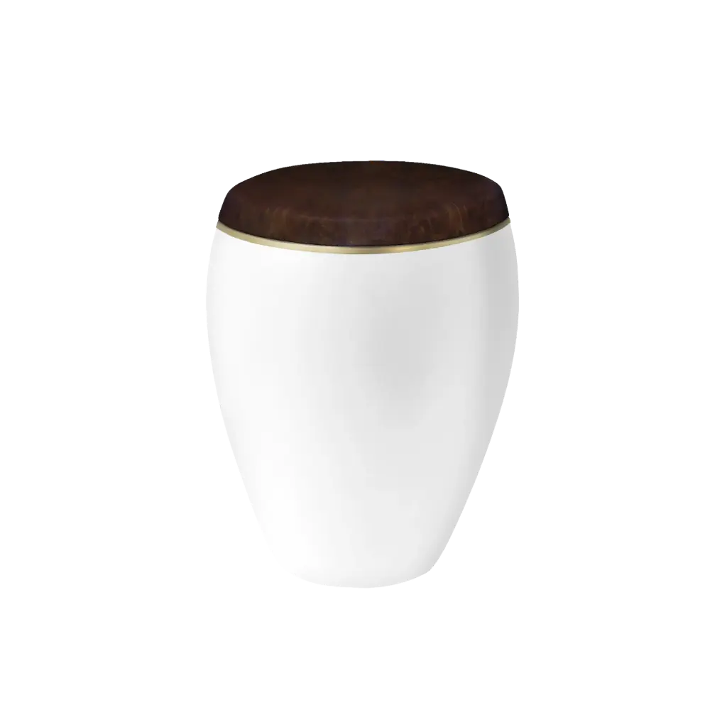 PRESTIGE OMEGA BIO-LEHM Urne weiß