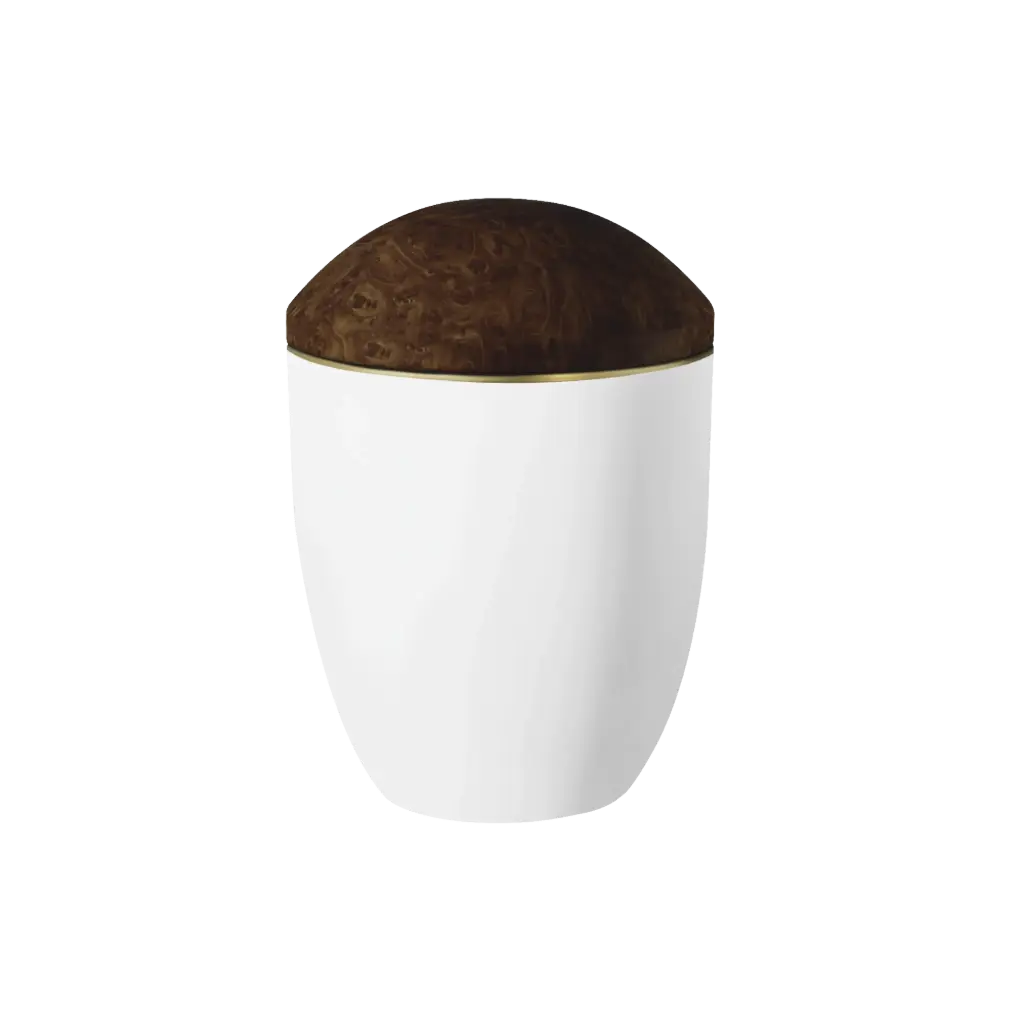 PRESTIGE PURE BIO-LEHM Urne weiß