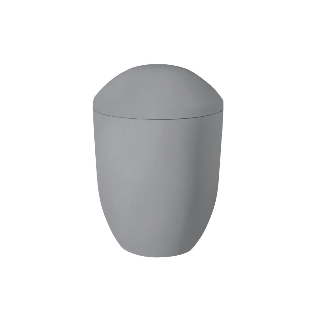 PURE BIO-LEHM Urne flanell uni