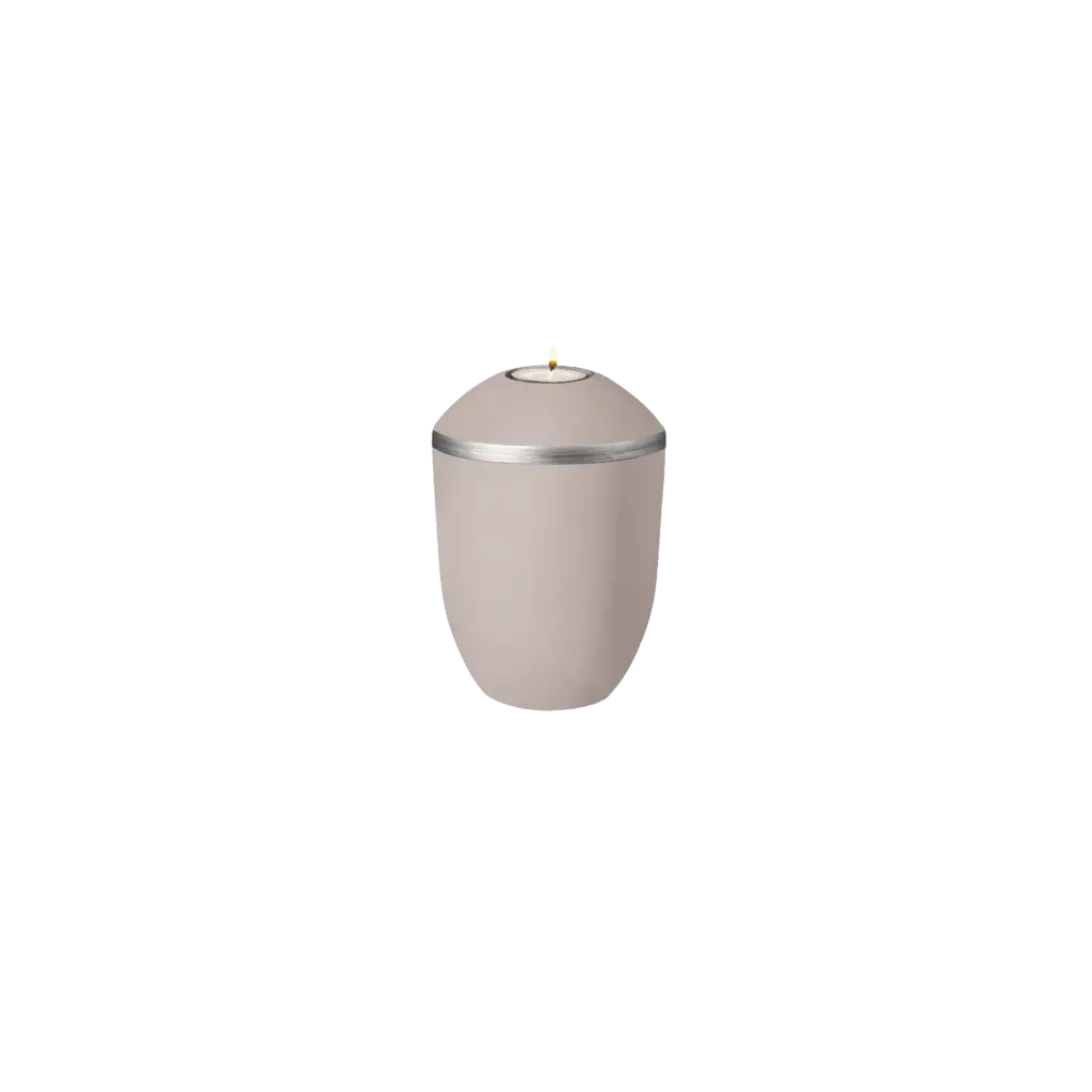 PURE BIO-LEHM Memory altrosa silber