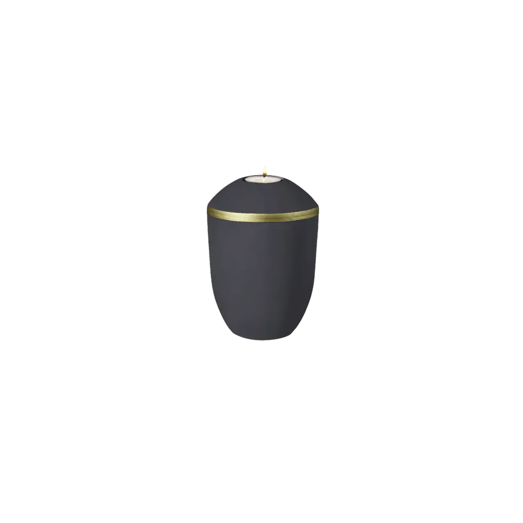 PURE BIO-LEHM Memory anthrazit gold