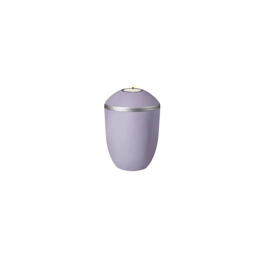 PURE BIO-LEHM Memory flieder silber