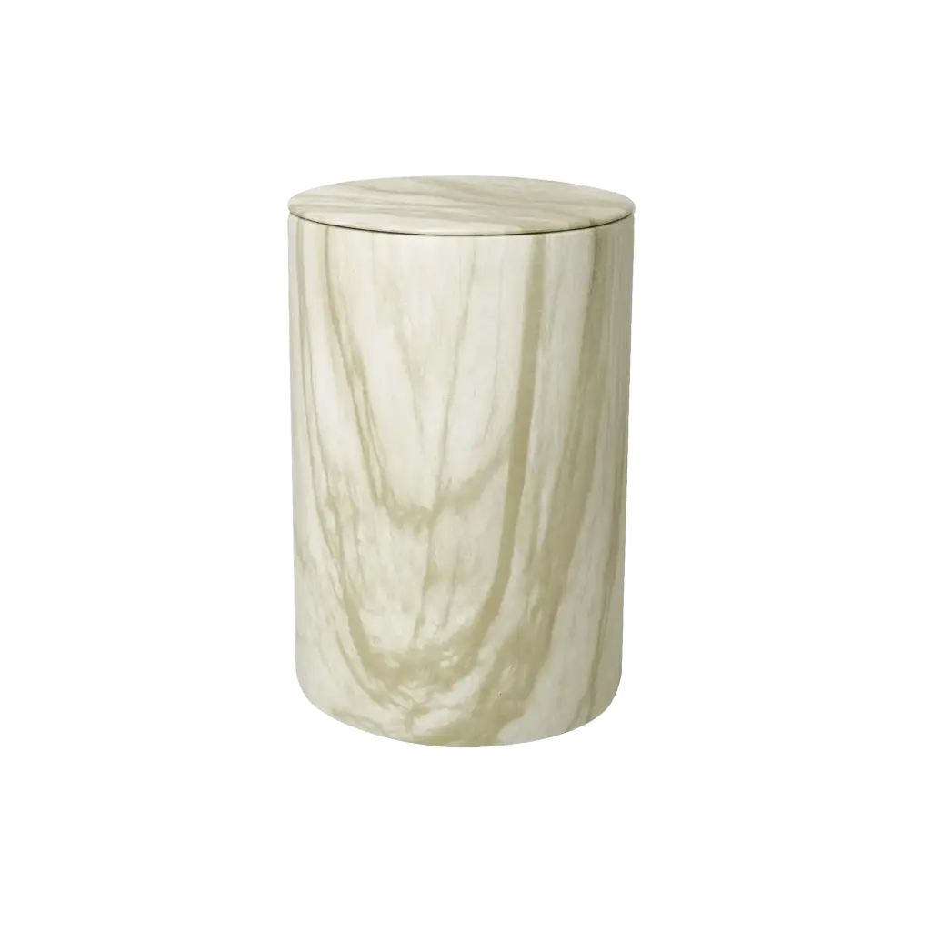 RONDO BIO-LEHM Urne Marmor