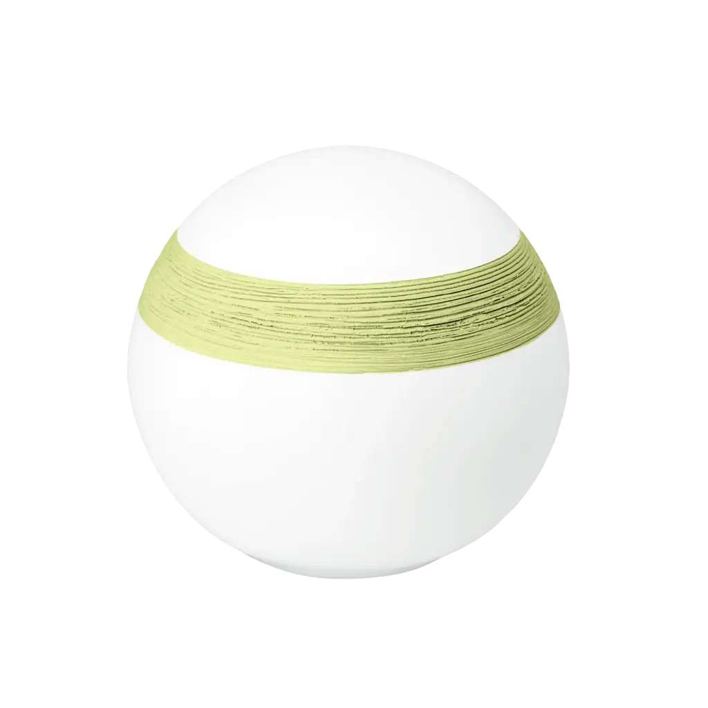 SEMI KUGEL BIO-LEHM Urne limone