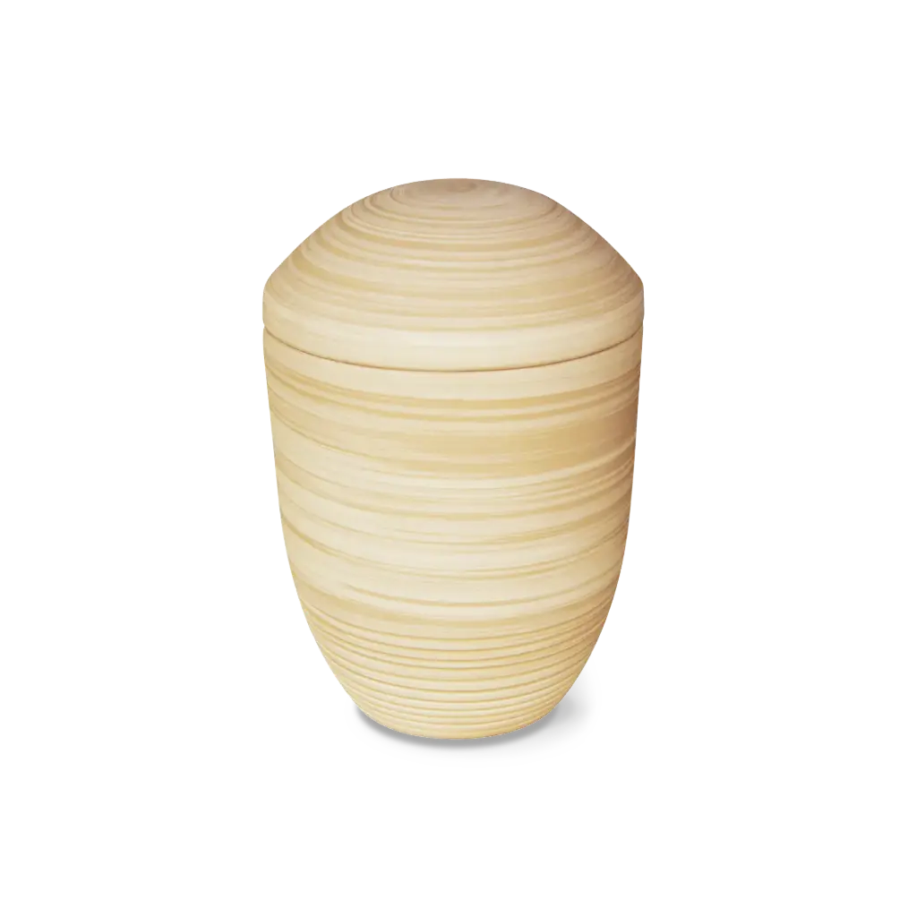 TERRACOTTA WAVE BIO-LEHM Urne