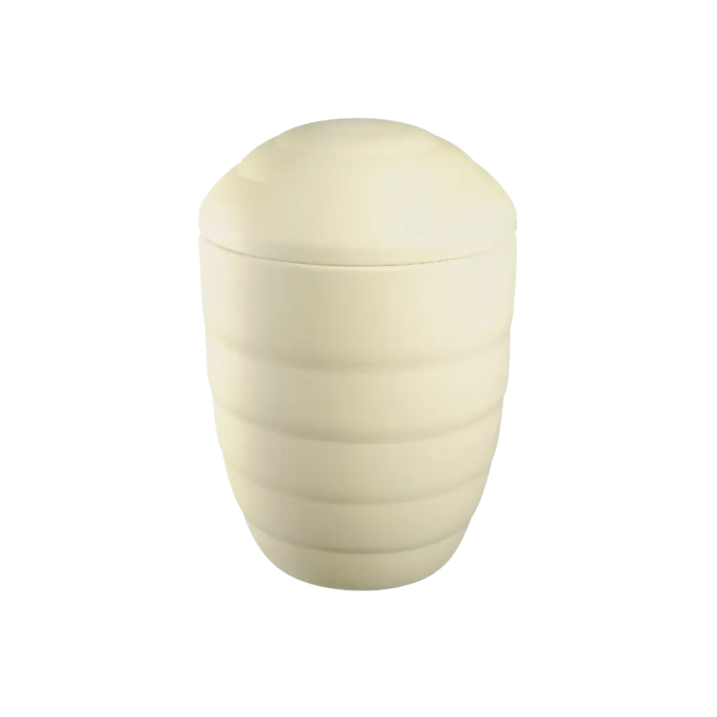 VERDE BIO-LEHM Urne sandbeige