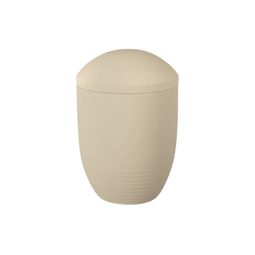 WAVE BIO-LEHM Urne cashmere uni