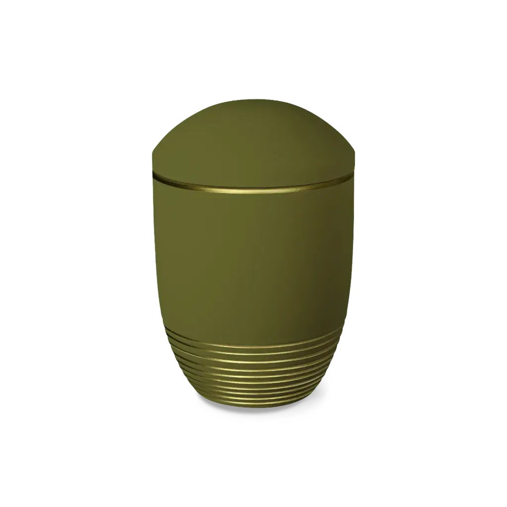 WAVE BIO-LEHM Urne linde gold