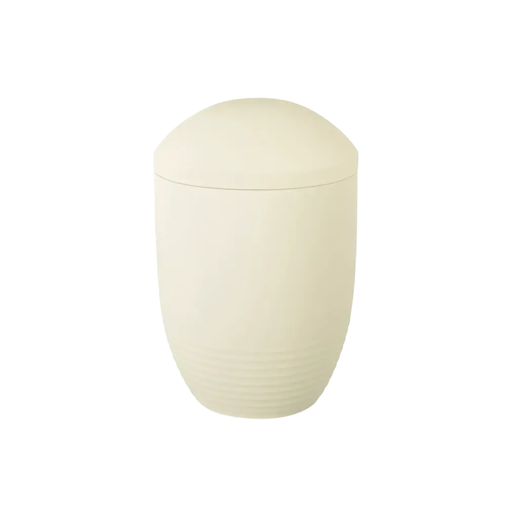 WAVE BIO-LEHM Urne sandbeige uni