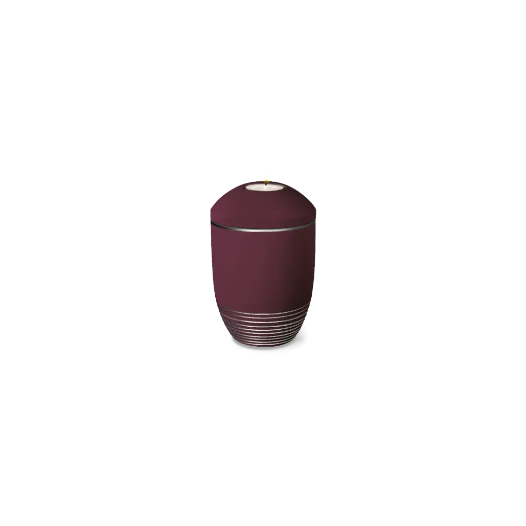 WAVE BIO-LEHM Memory brombeer silber