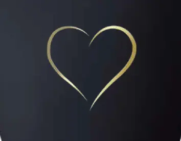 SOLITAIRE HERZ Dekor gold