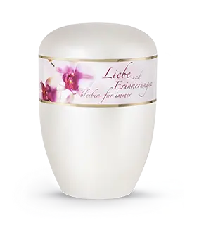 Edition Poesie, perlmutt, Orchidee, Liebe und Erinnerungen…,  biol. abbaub.