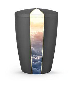 Edition Natura, samton anthrazit, Wolken, biol. abbaub.