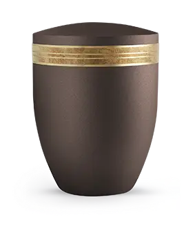 Edition Krypta, samton Siena, altgoldenes Dekor mattgolden eingefasst, biol. abbaub.