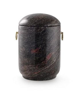 Granit, aroba, rot-schwarz