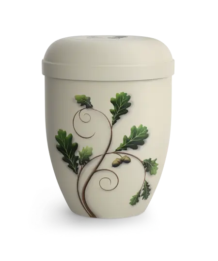 Edition Classic, Samton creme, Eichenlaub, biol. abbaub.