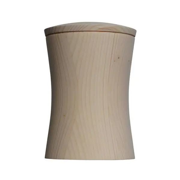Urne Gloria Fichte, Holz, 30x19,5 (4L)