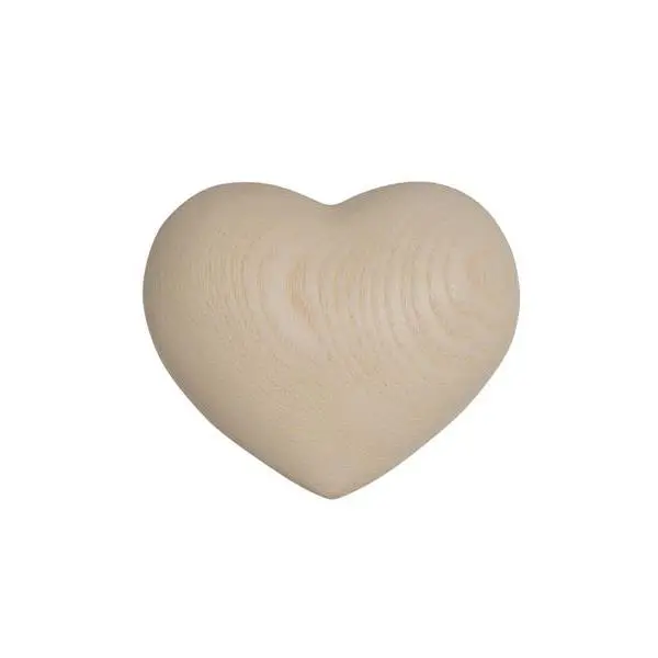 Mini Urne Cuore Esche, Holz, 5x5,7x3 (5ml)