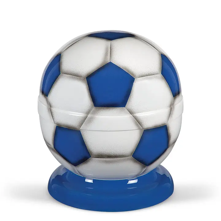Fussball-Urne, Blau-Weiss