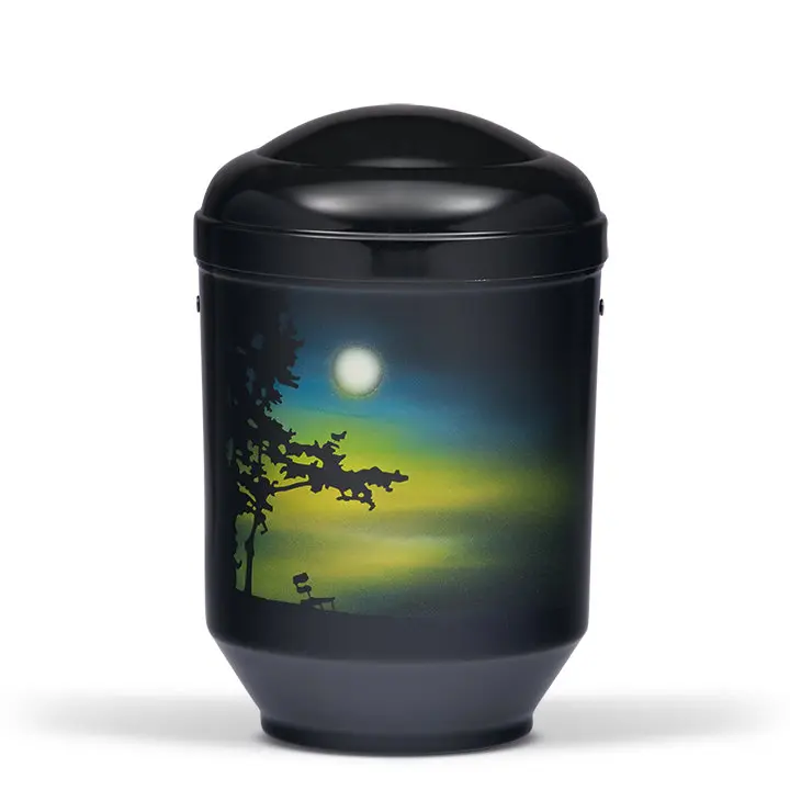 Schwarz, Airbrush: "ABENDSTIMMUNG"