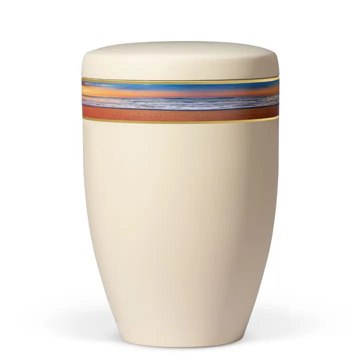 Sandbeige, Dekor "Abendstimmung"