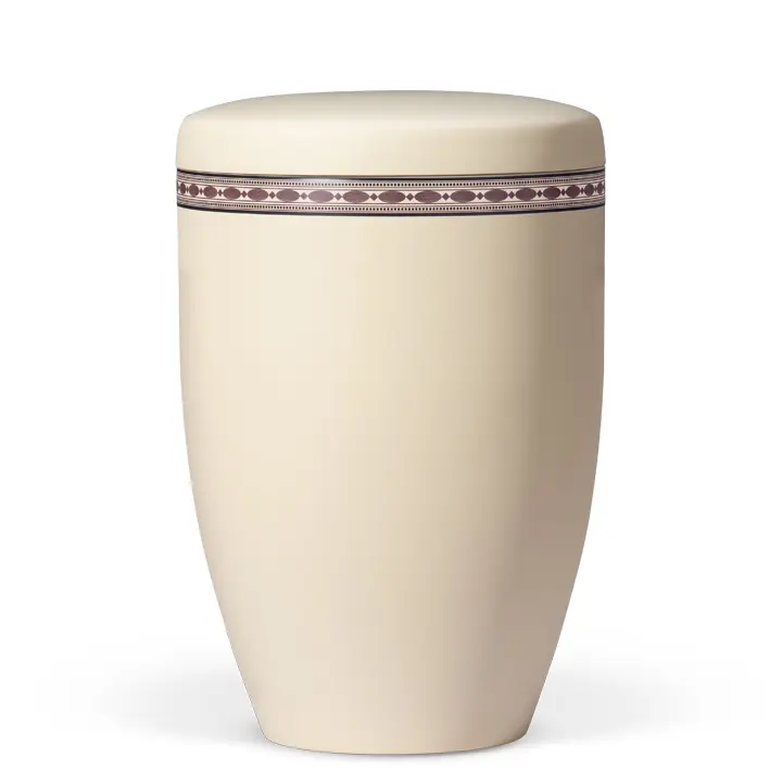 Sandbeige, Dekor "Intarsien Immitation"