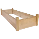 Grabeinfassung, Holz, braun