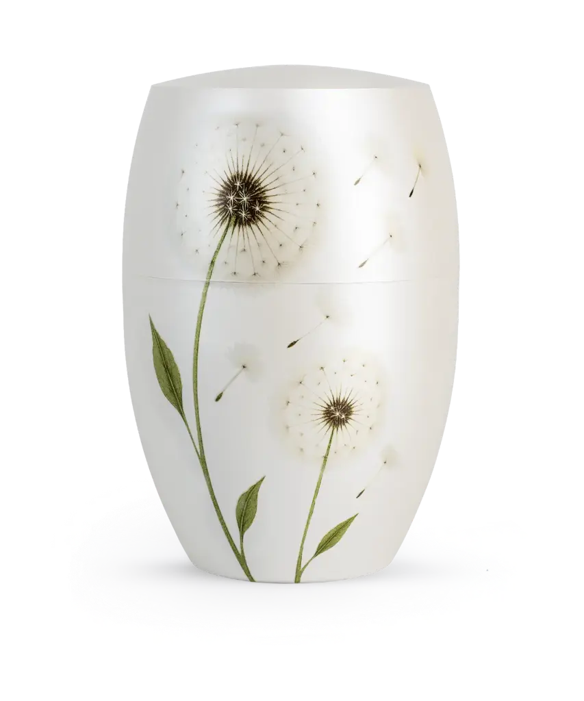 Edition Florique, Perlmutt-Mattweiß, Pusteblume