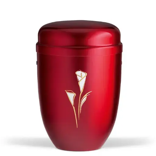 [825 CA] Weinrot, Dekor Calla