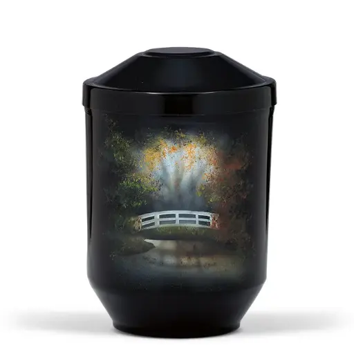 [3510] Schwarz, Airbrush: "Wildbach Idylle"