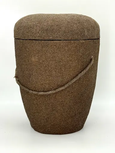 [PEUW-CAF] Terra, Papierurne Sandfarben dunkel