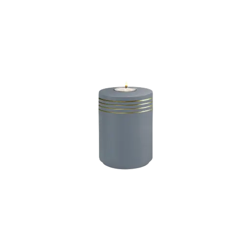[37637] AQUA NOVA BIO-LEHM Memory taubenblau gold