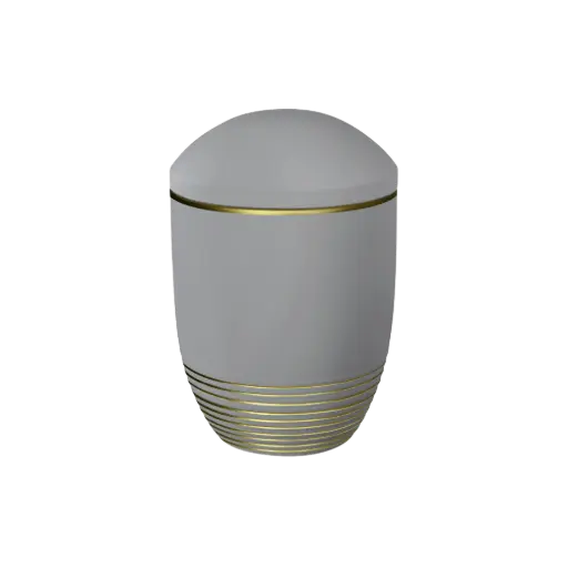 [38027] AQUA WAVE BIO-LEHM Urne flanell gold