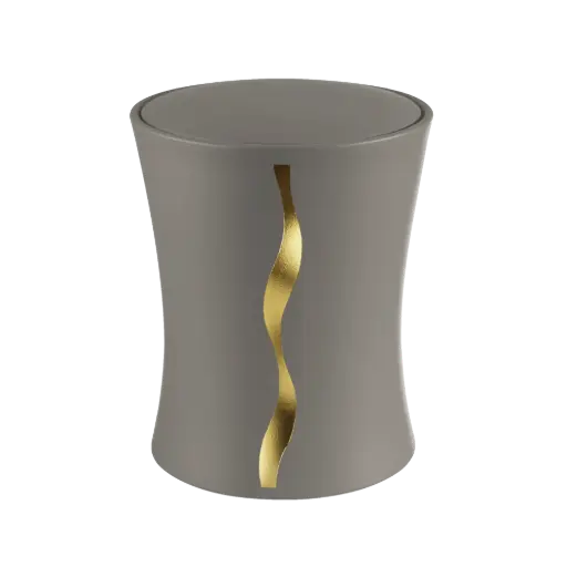 [36317] CONTURA BIO-LEHM Urne mandel gold