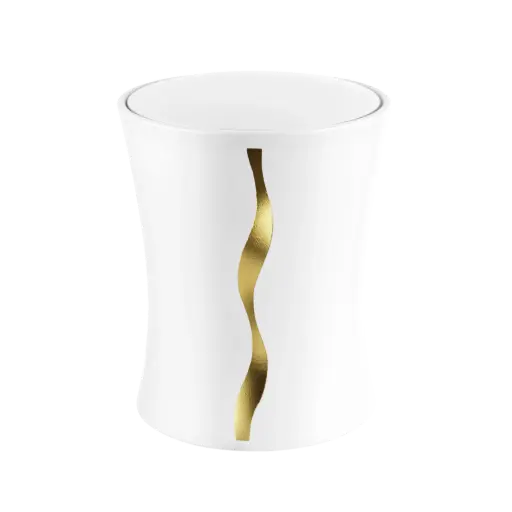 [36320] CONTURA BIO-LEHM Urne weiß gold