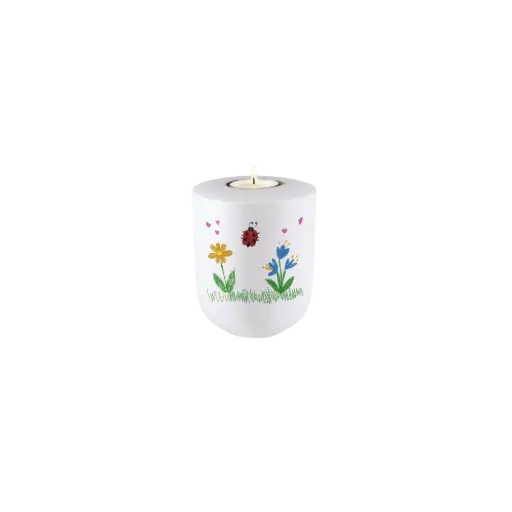[38570] JUNIOR ELEGANCE BIO-LEHM Memory Marienkäfer weiß