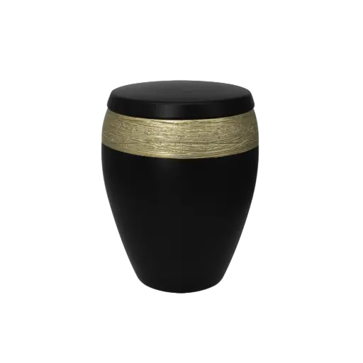 [38312] LUXOR SEMI OMEGA BIO-LEHM Urne basalt gold