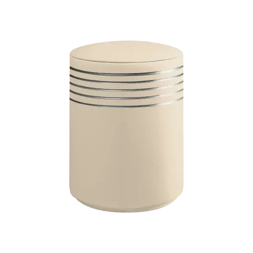 [36379] NOVA BIO-LEHM Urne cashmere silber